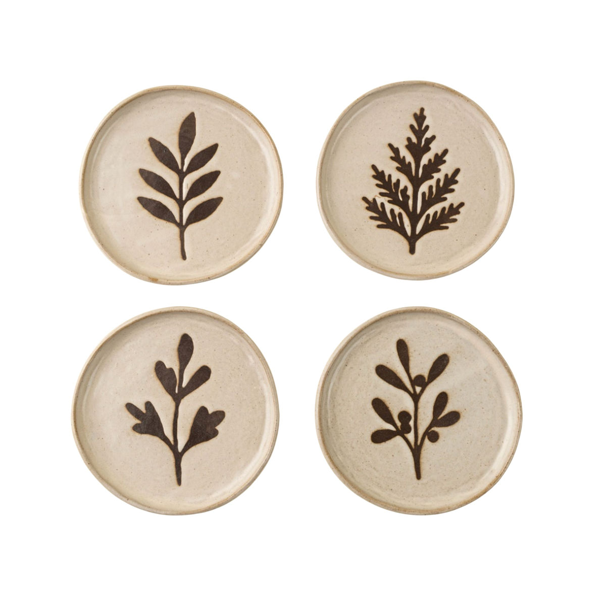 Pressed Botanical Dishes | Set of 4