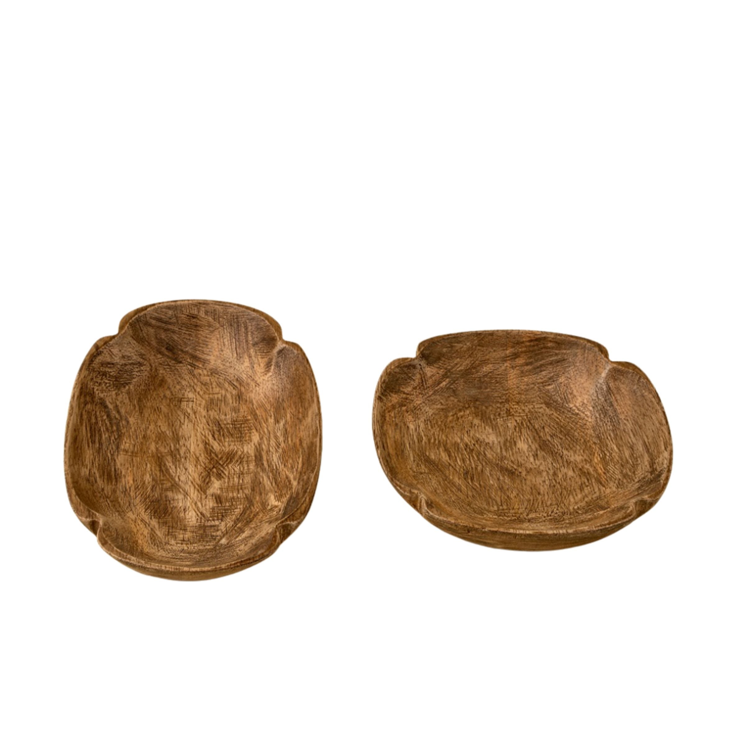 Spade Carved Dish