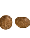 Spade Carved Dish