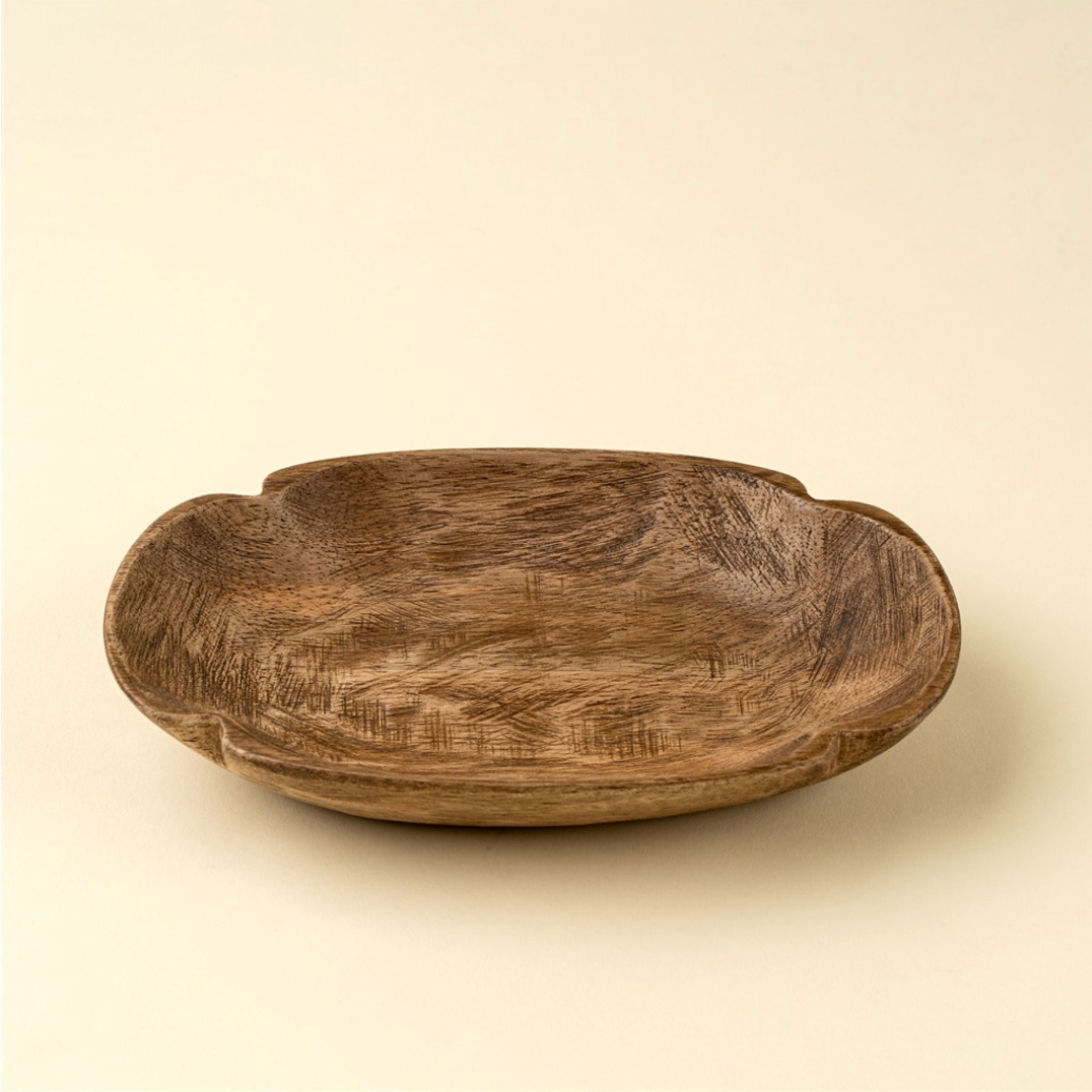 Spade Carved Dish