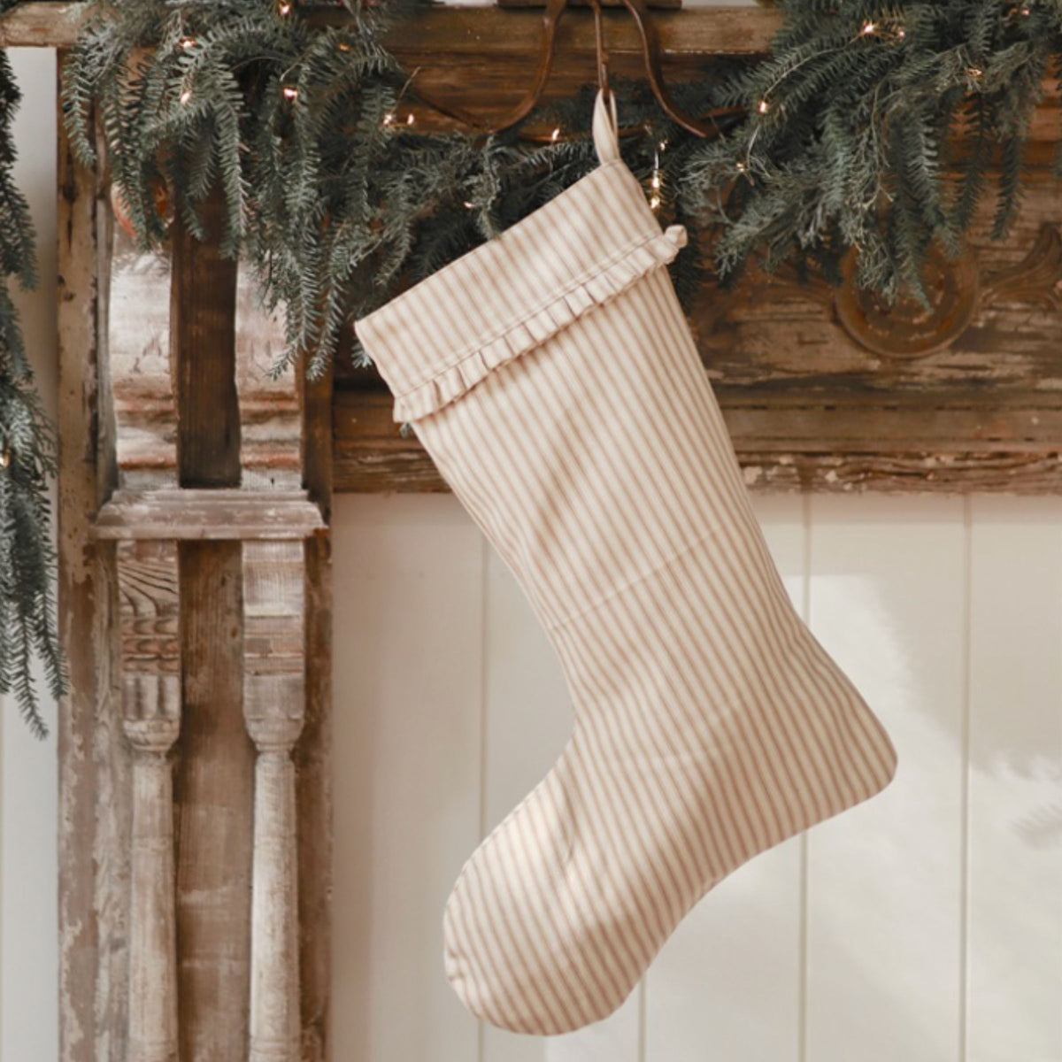 Ticking Stripe Stocking