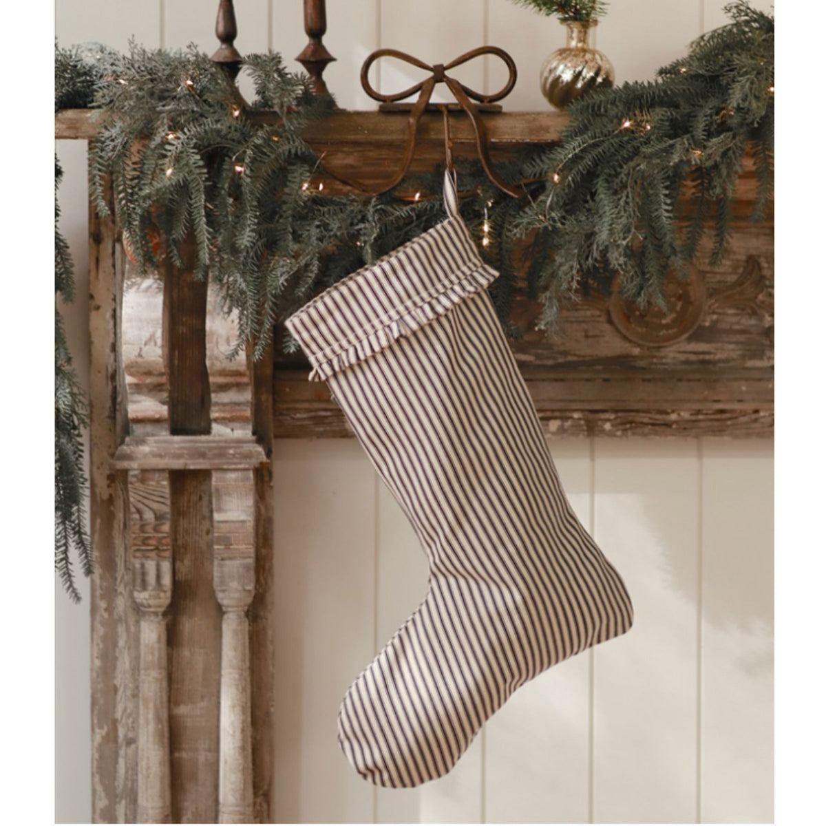 Ticking Stripe Stocking