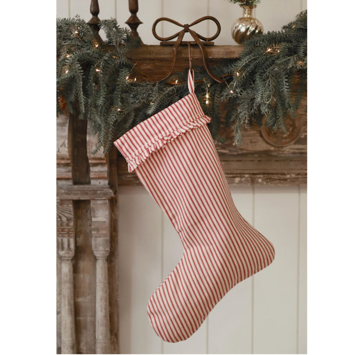 Ticking Stripe Stocking