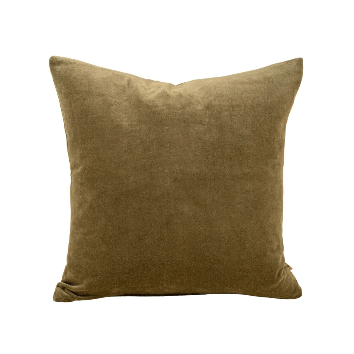 Vera Luxe Velvet Pillow | Olive