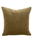 Vera Luxe Velvet Pillow | Olive