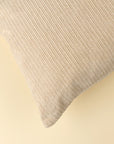 Wide Wale Corduroy Pillow | Ivory