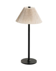 Iron + Linen Cordless Table Lamp