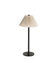Iron + Linen Cordless Table Lamp