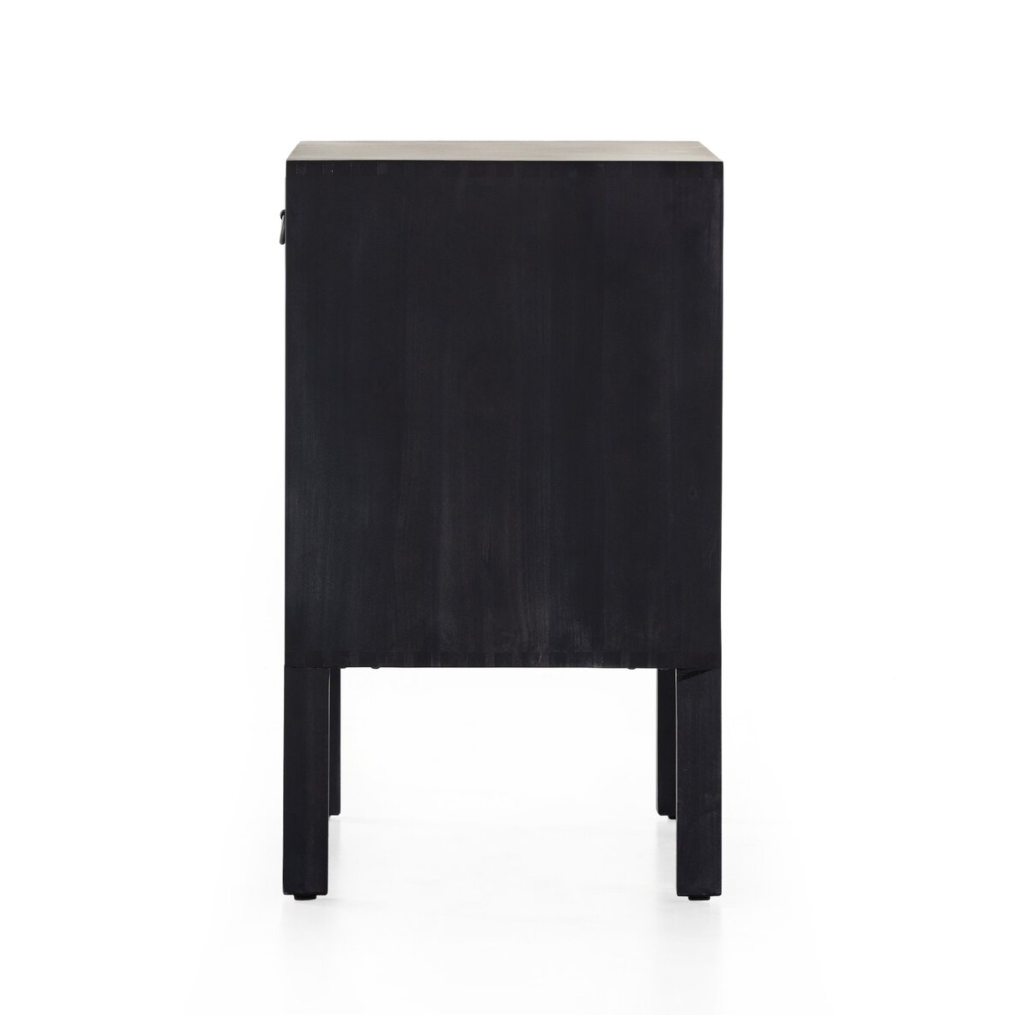 Isador Bar Cabinet - Black Wash Poplar