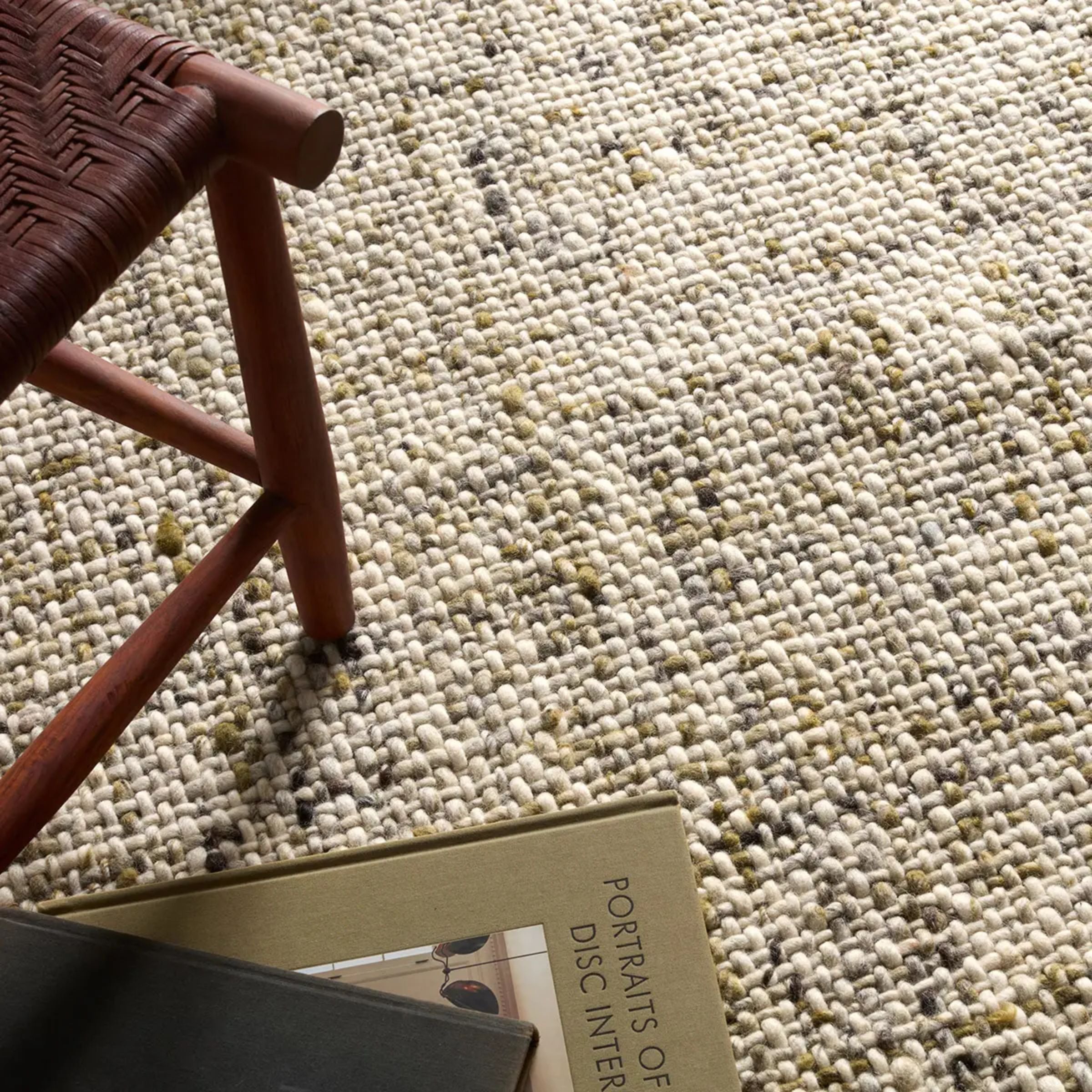 Cambridge Rug | Cream/Green