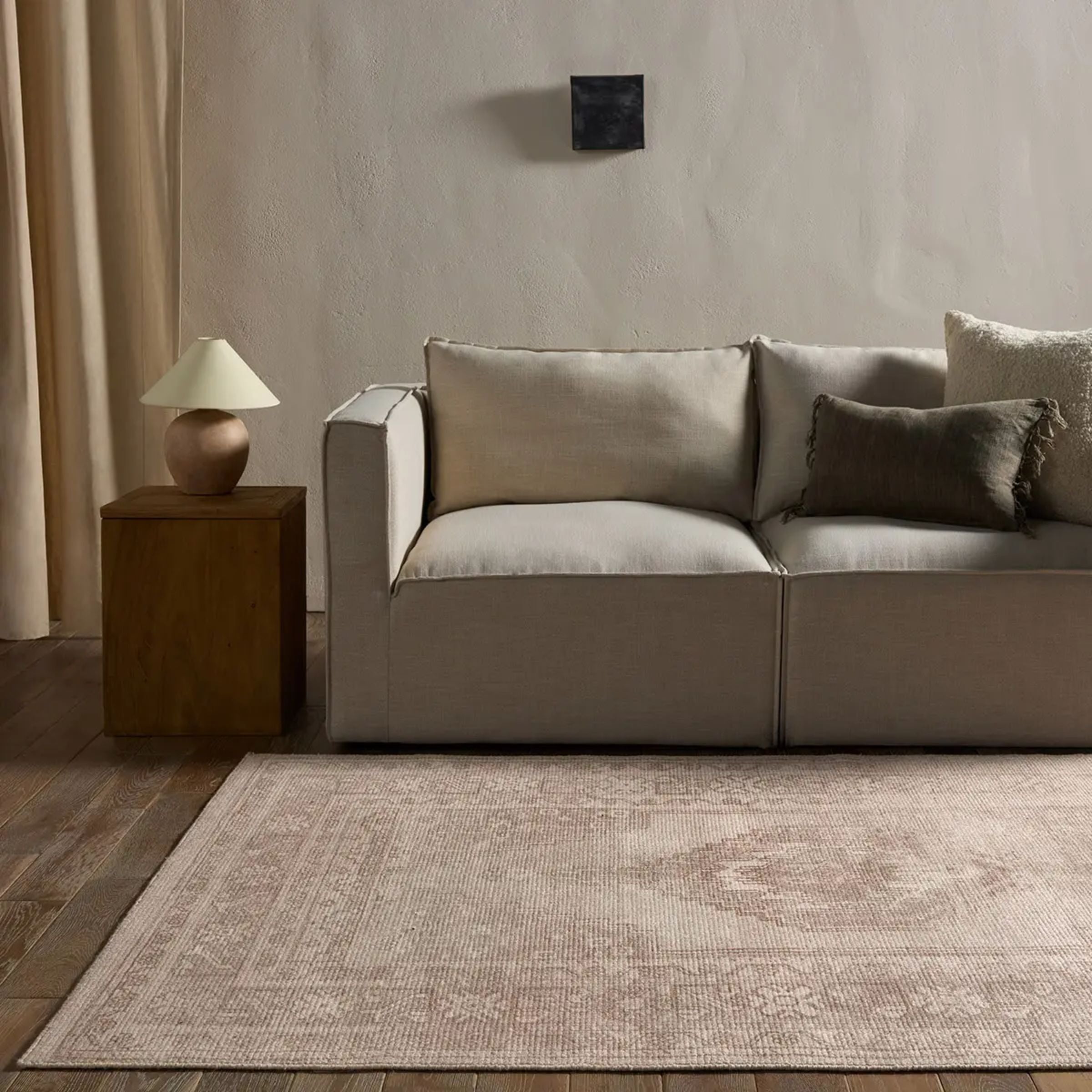 Theo Rug | Grey/Brown