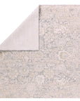 Zarif Rug | Silver Blue/Tan