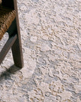 Zarif Rug | Silver Blue/Tan