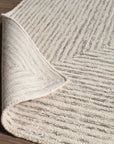 Kafes Rug | White/Tan