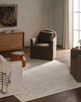 Kafes Rug | White/Tan