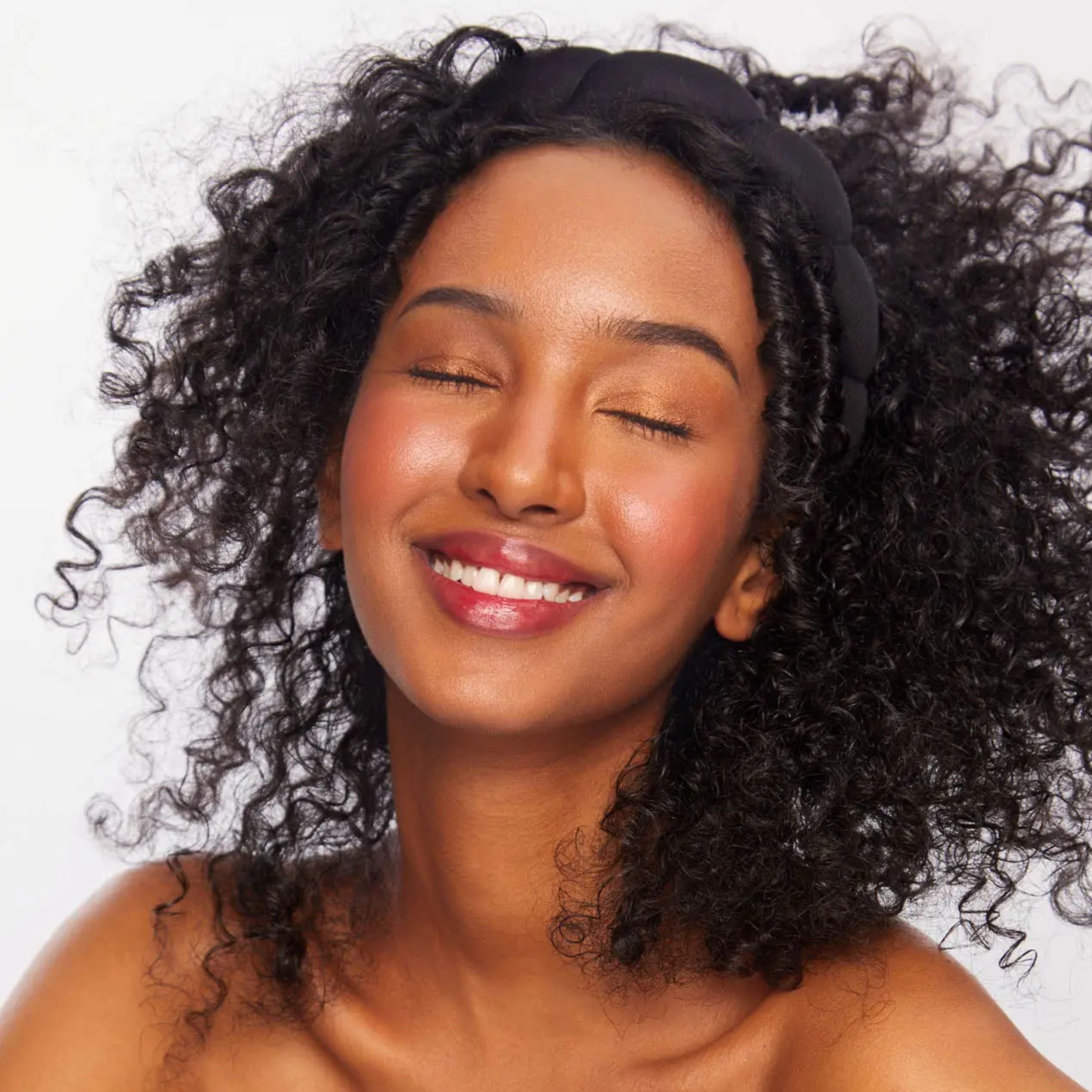 Black Puffy Headband