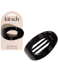 Oversized Flat Cloud Clip | Black
