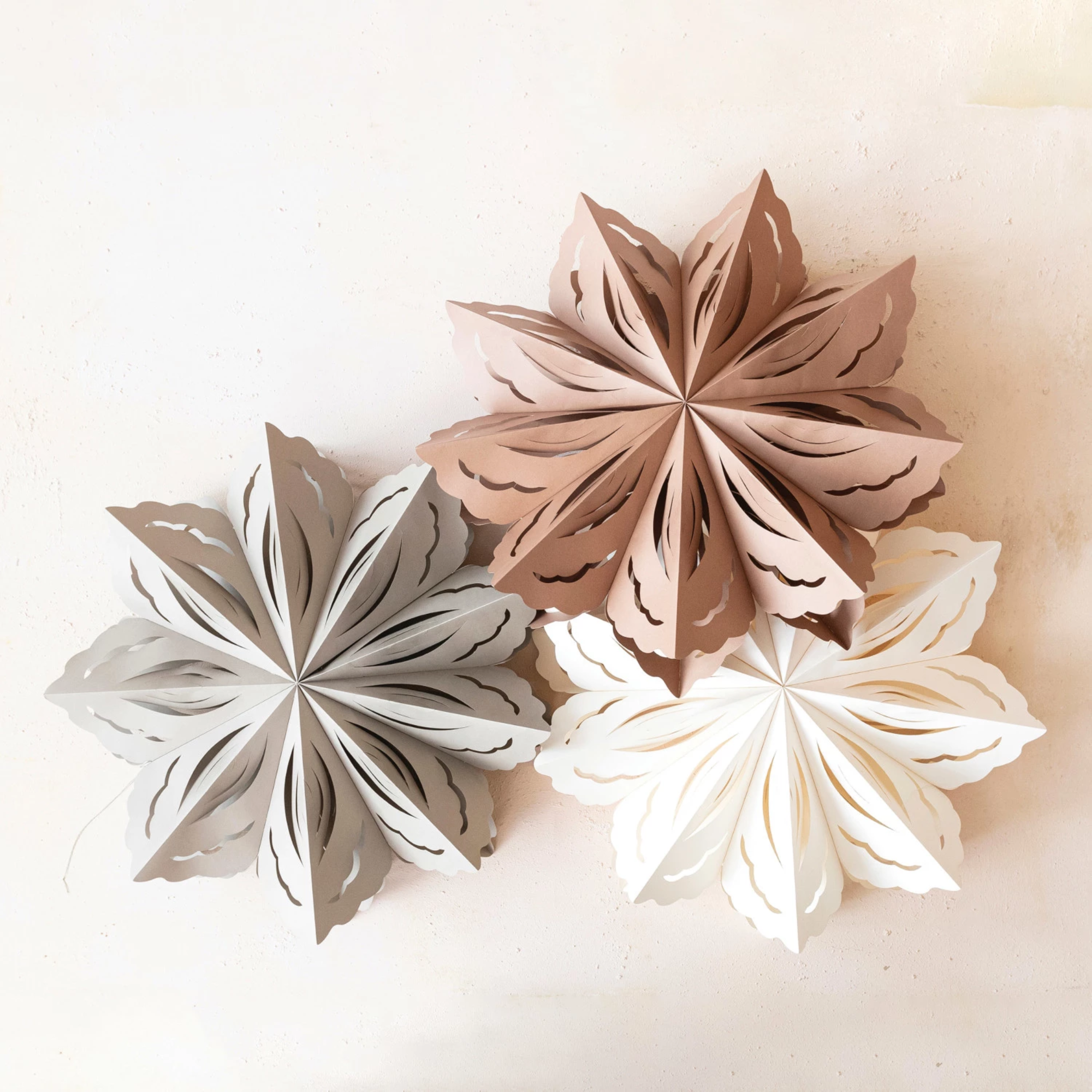 Large Paper Snowflake Ornament