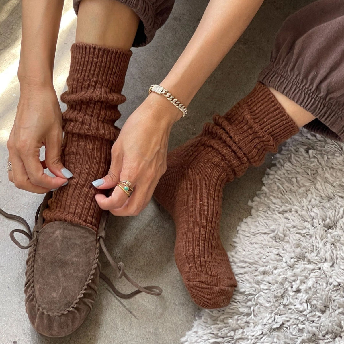 Le Bon Shoppe Cottage Socks