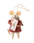 Letter To Santa Lucy Mouse Ornament
