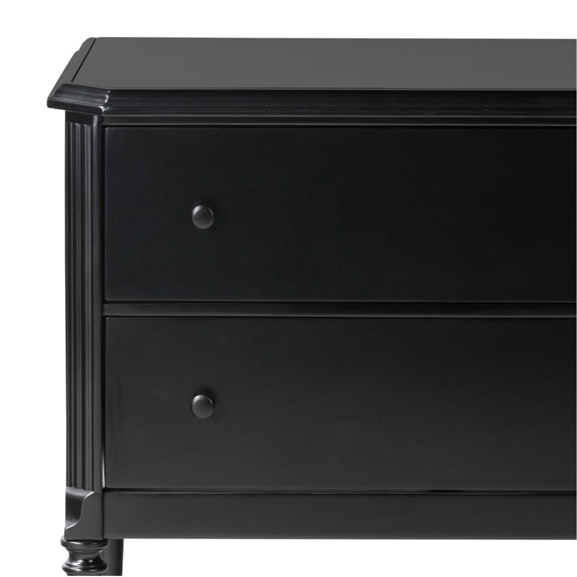 Linden Nightstand- Black