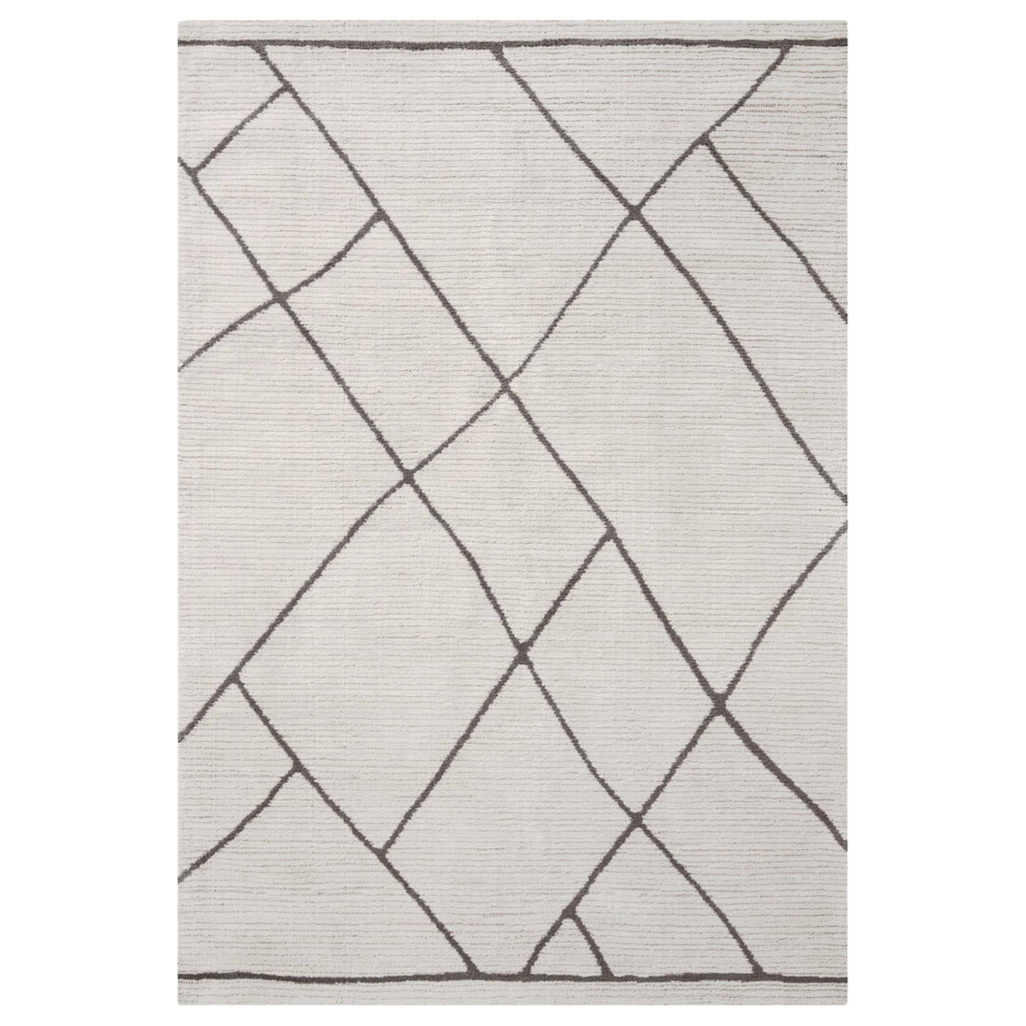 Logan Rug | Ivory/Charcoal