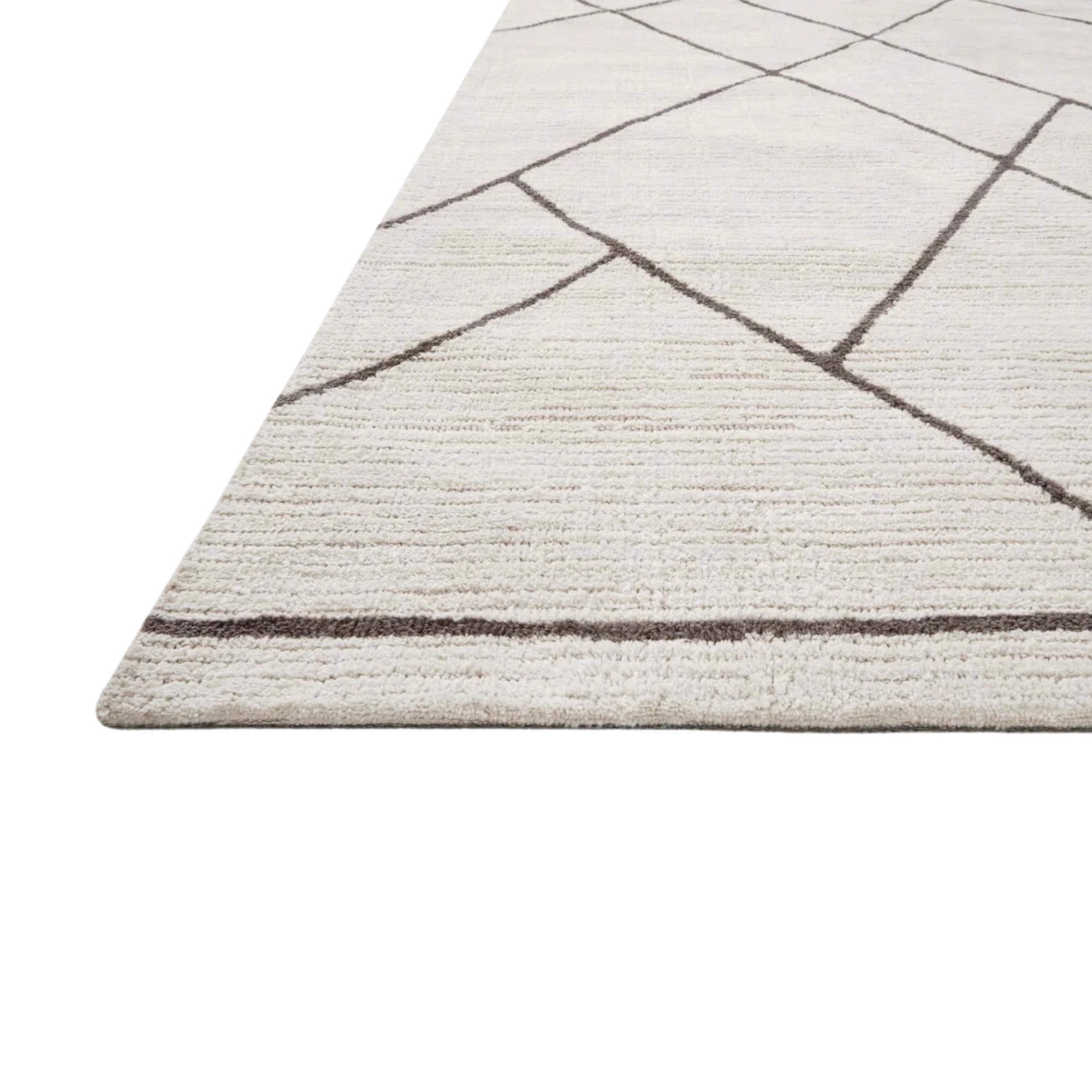 Logan Rug | Ivory/Charcoal