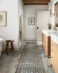 Loloi Billie Rug | Ocean/Brick