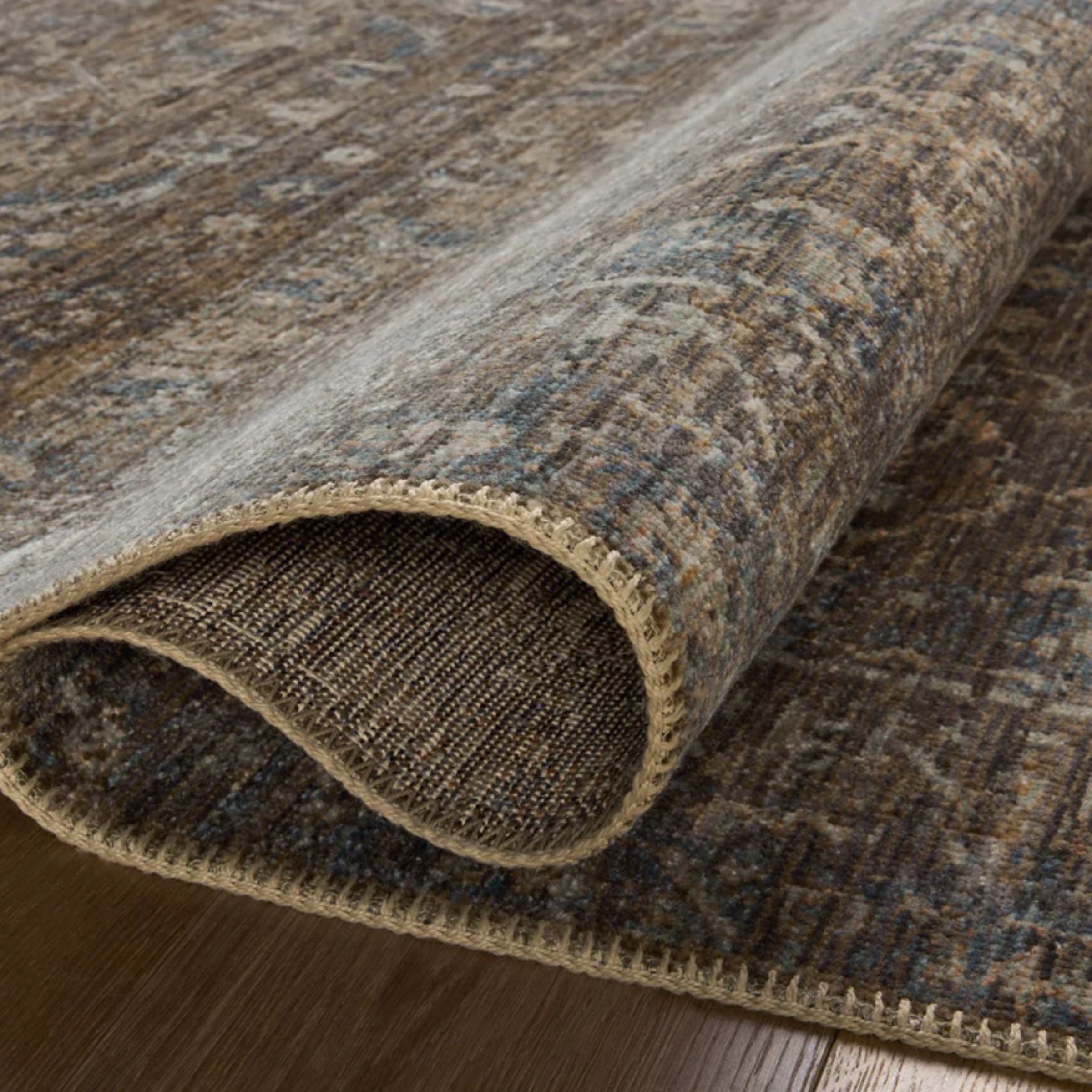 Heritage Rug | Lagoon/Tobacco