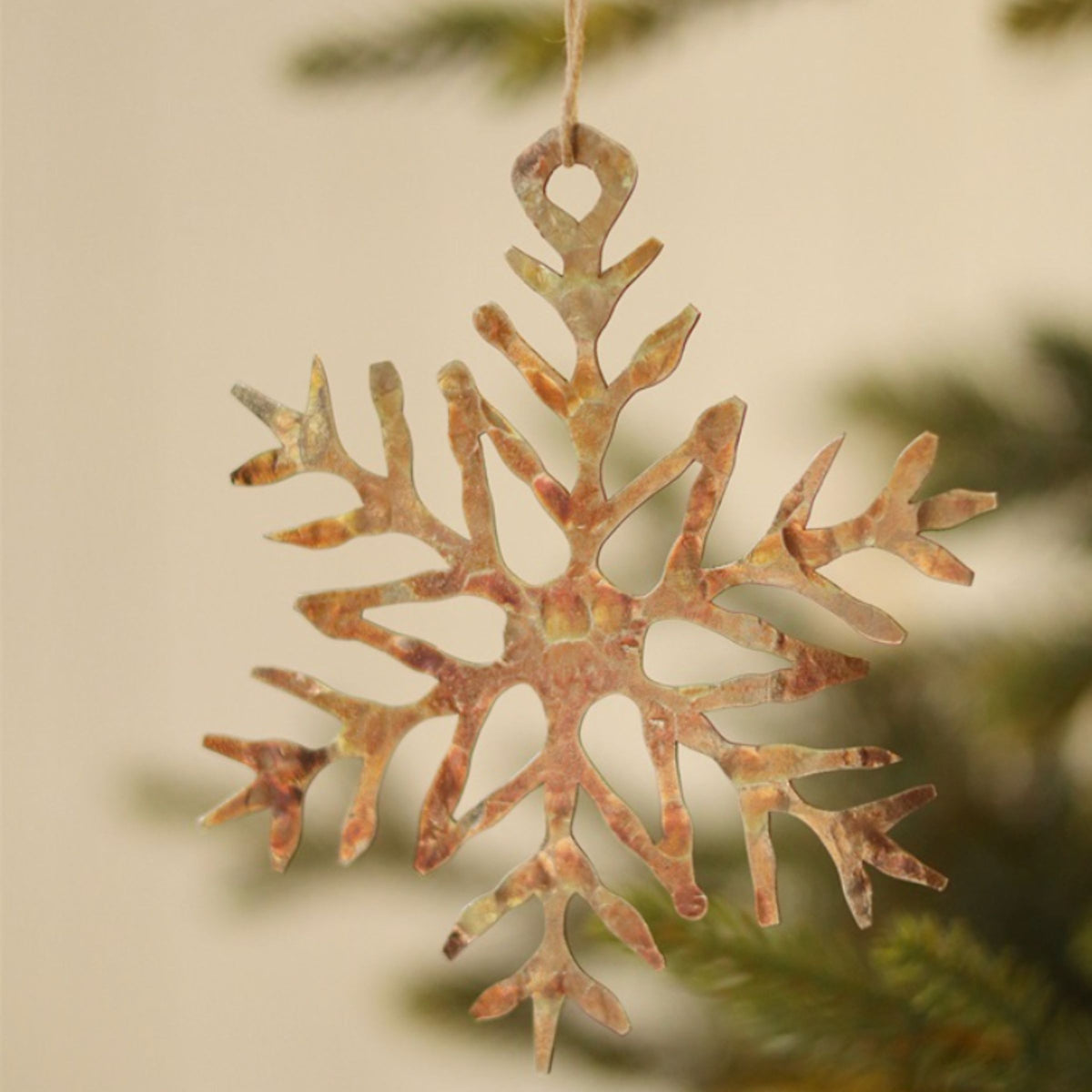Luster Snowflake Ornament