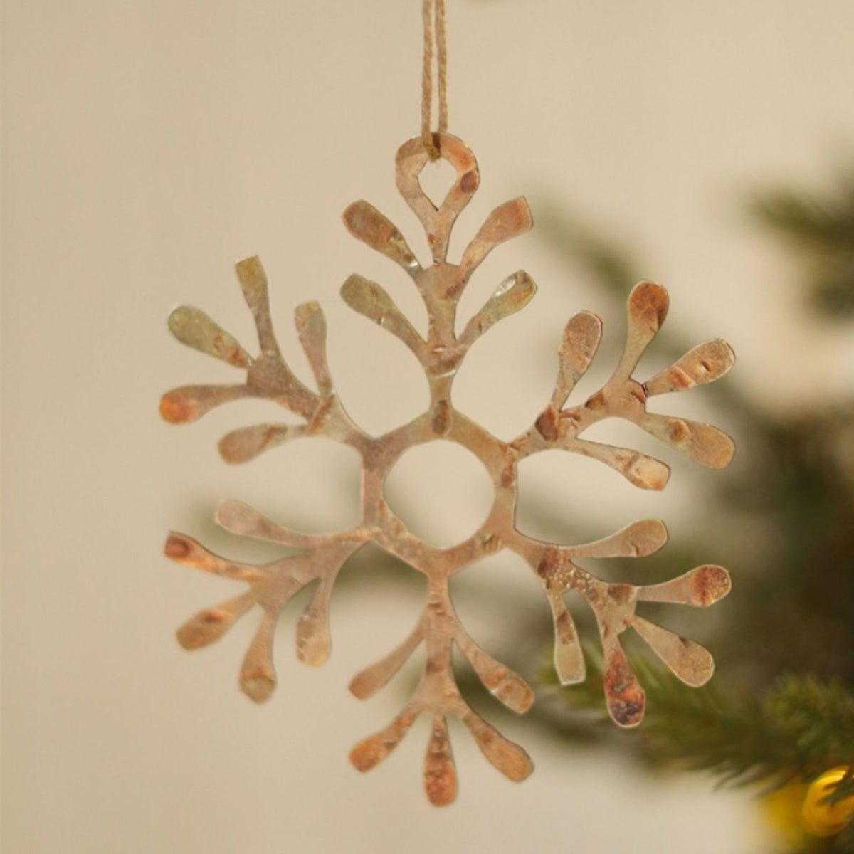 Luster Snowflake Ornament