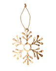Luster Snowflake Ornament