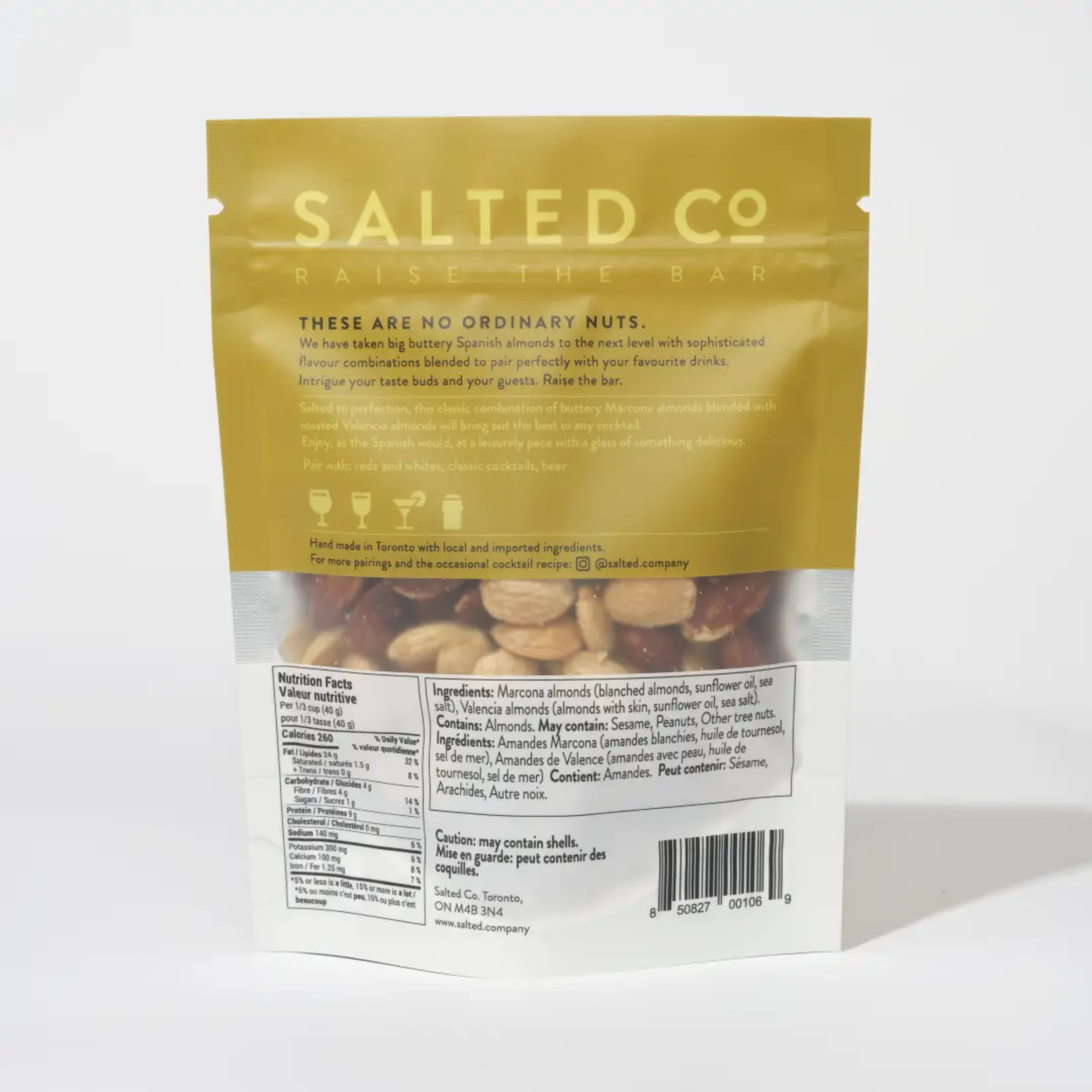 Marcona + Valencia Almonds | Sea Salt