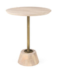 Maxwell Pedestal End/Side Table