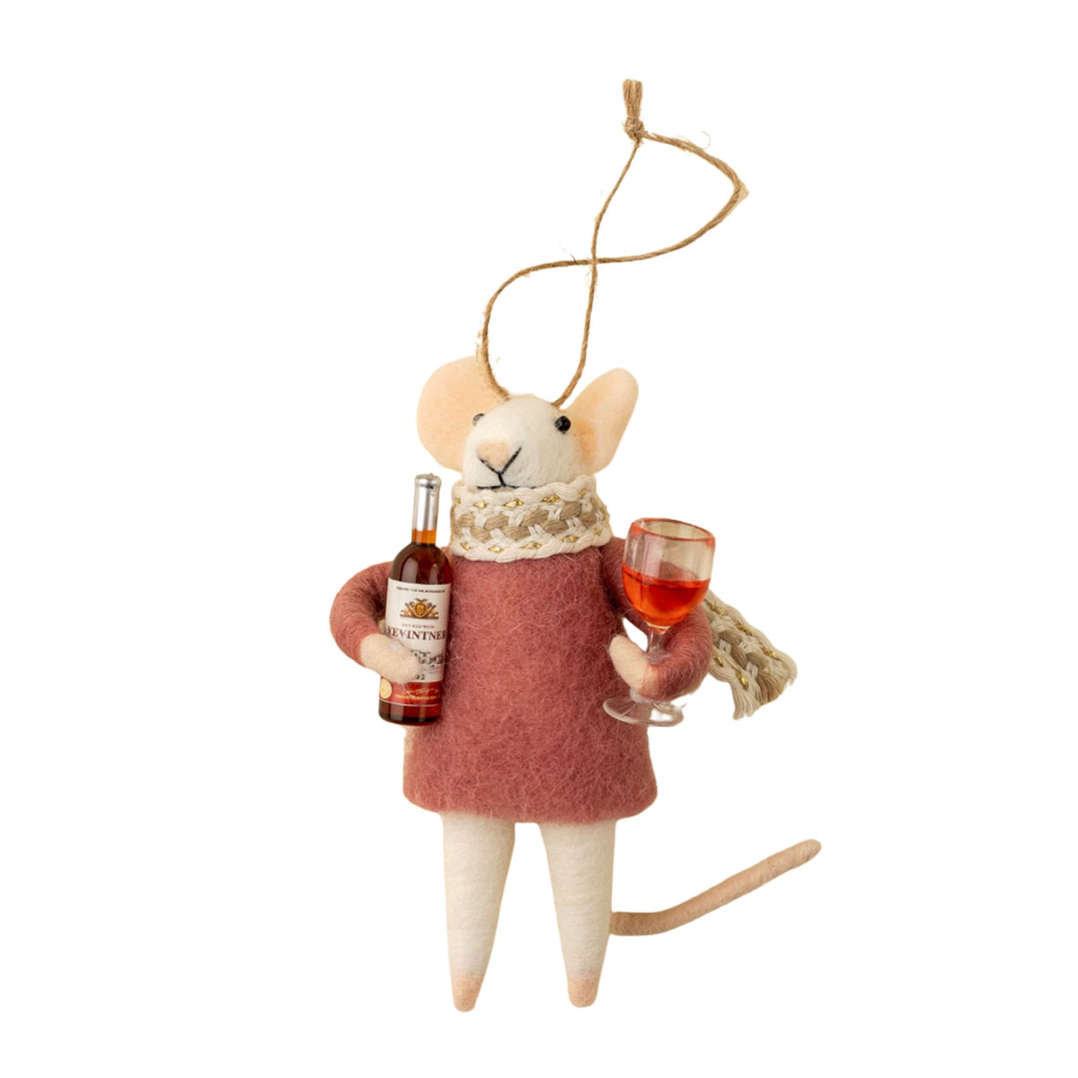 Merlot Millie Mouse Ornament