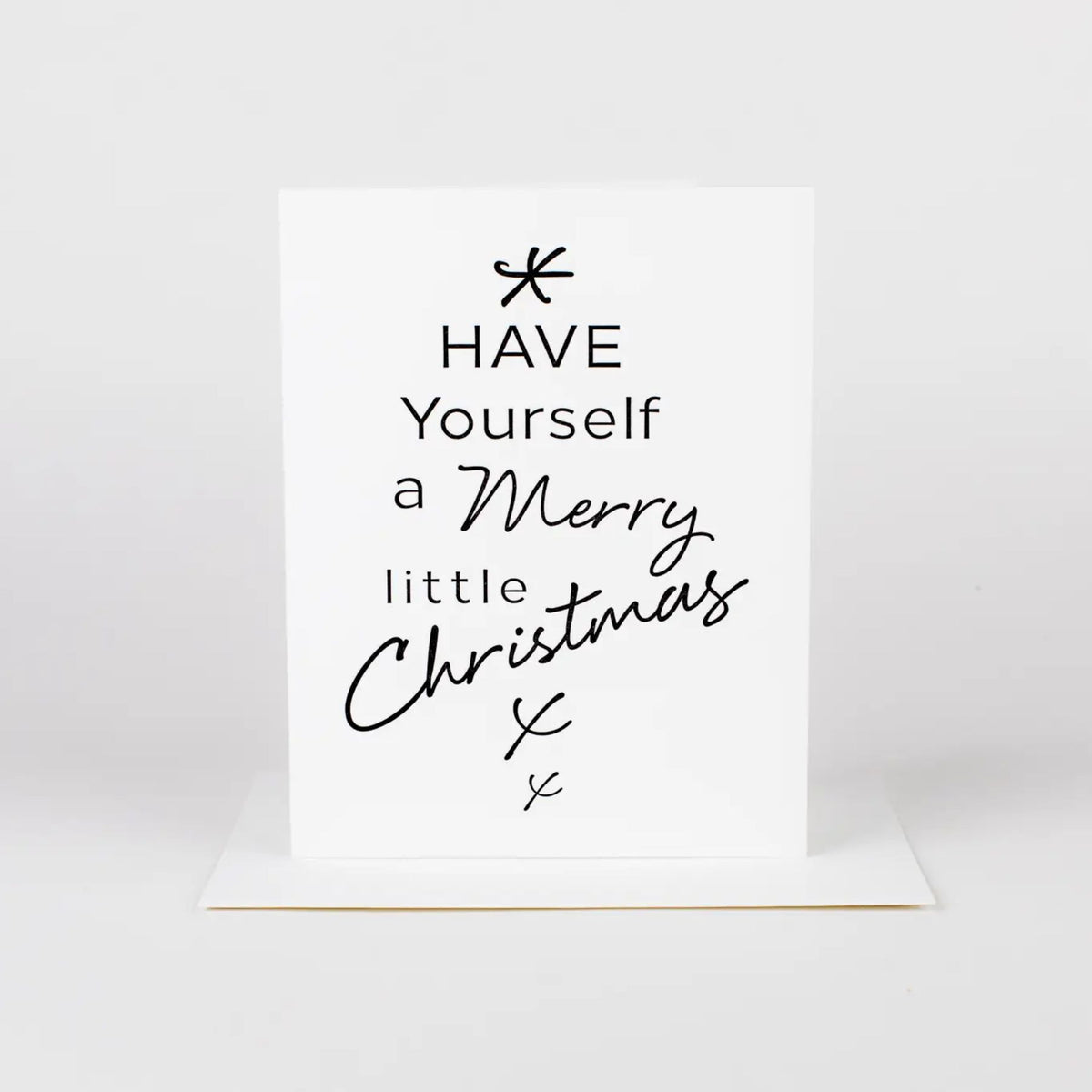 Merry Little Christmas Card