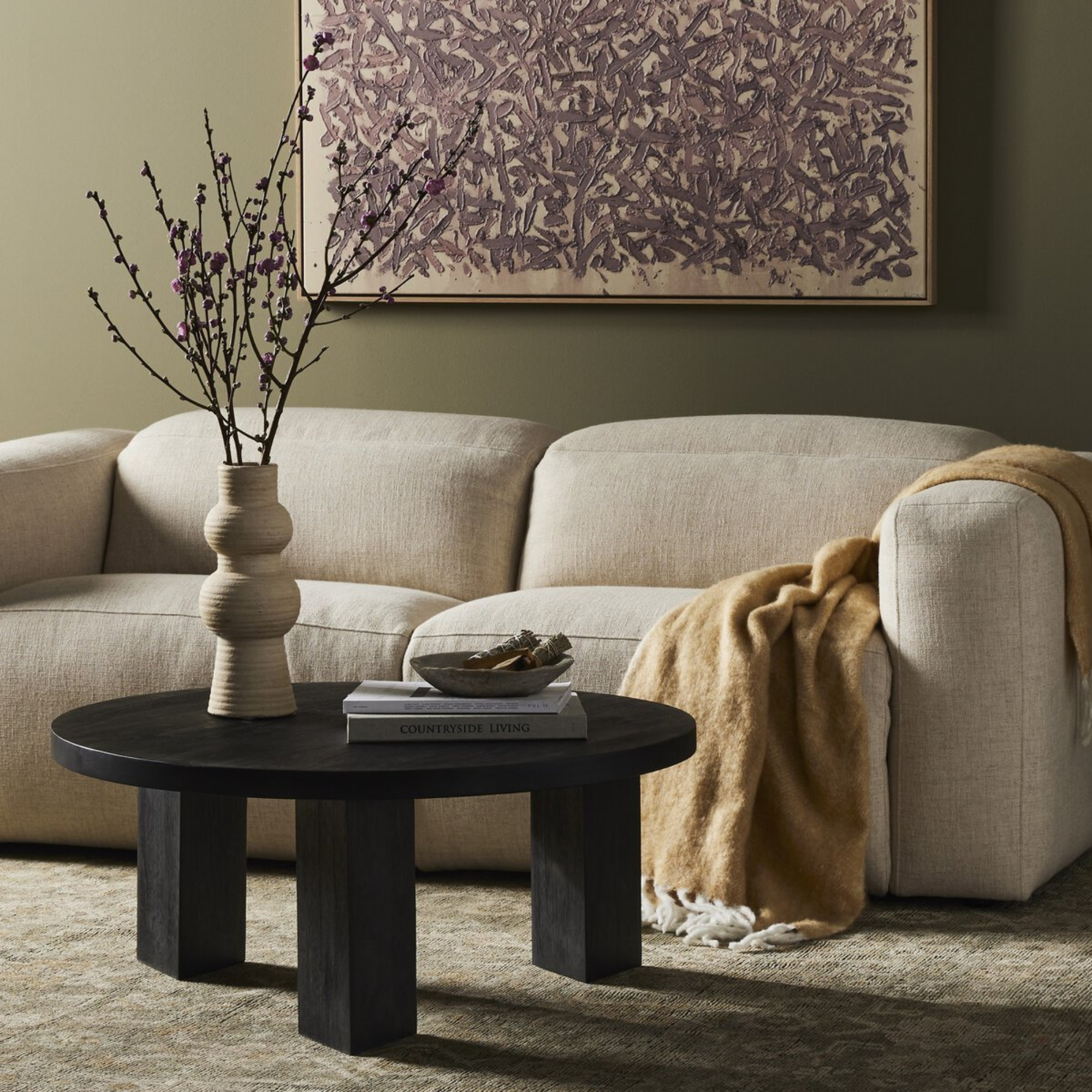 Mesa Coffee Table | Ebony Parawood
