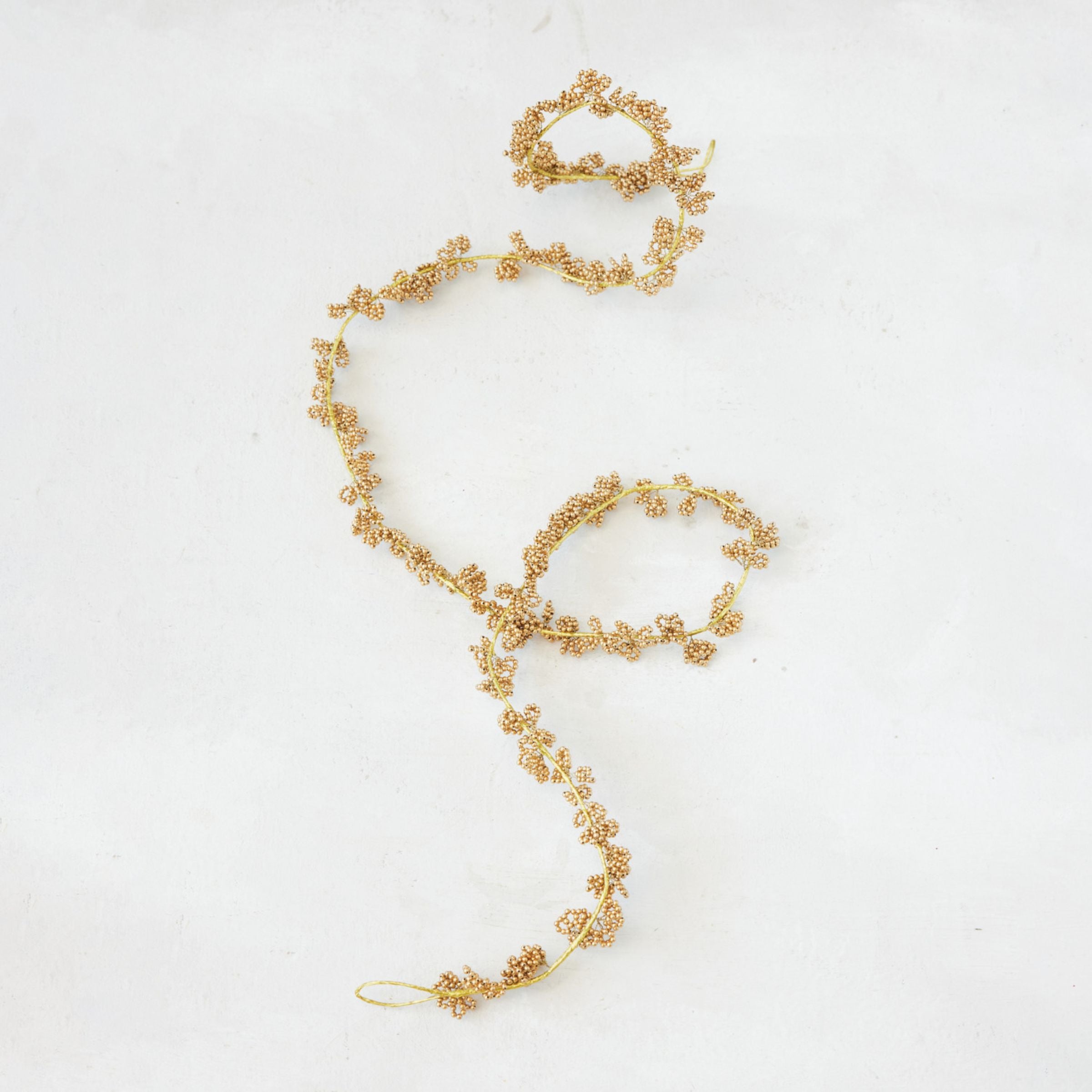 Metal Beaded Garland