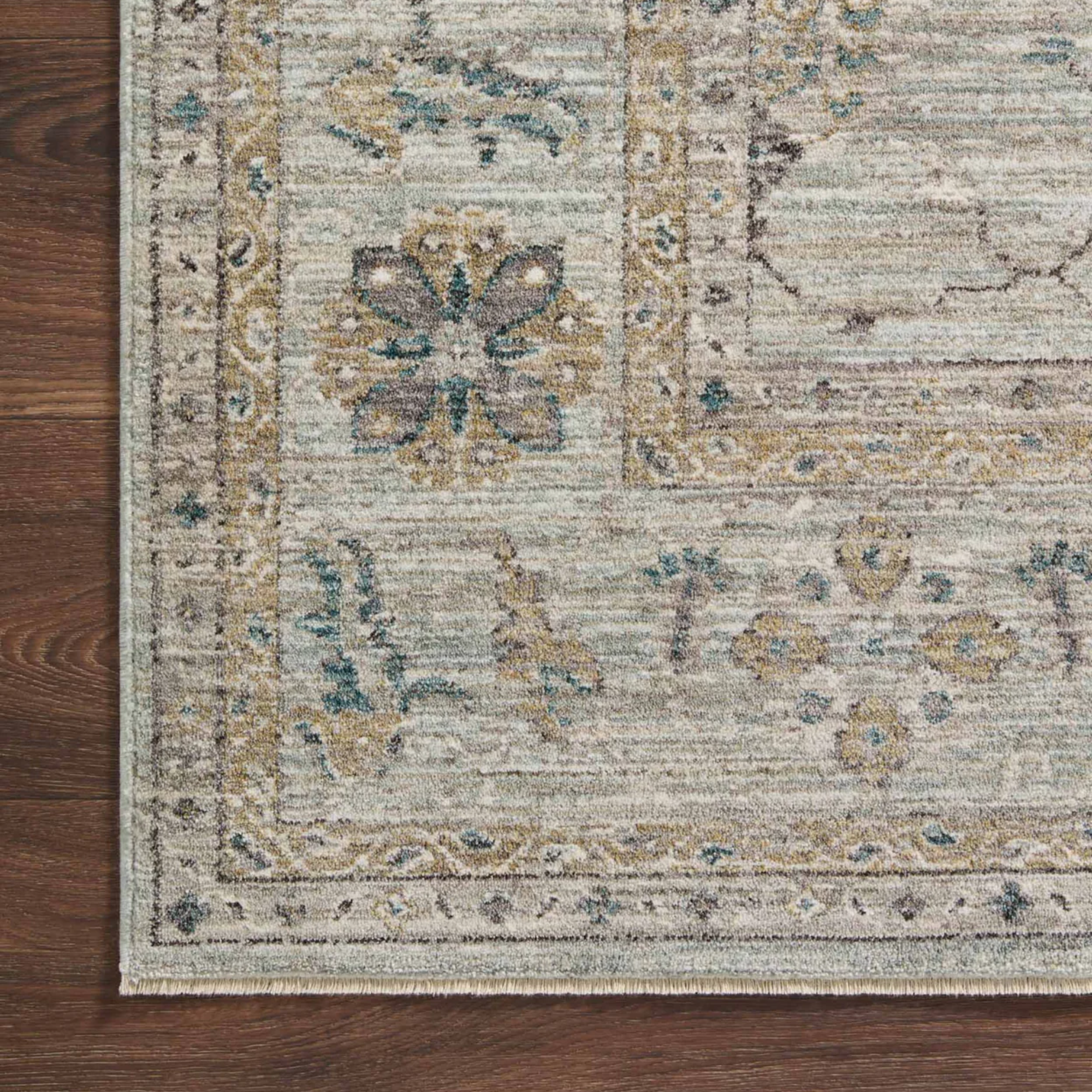 Millie Rug | Sky/Gold