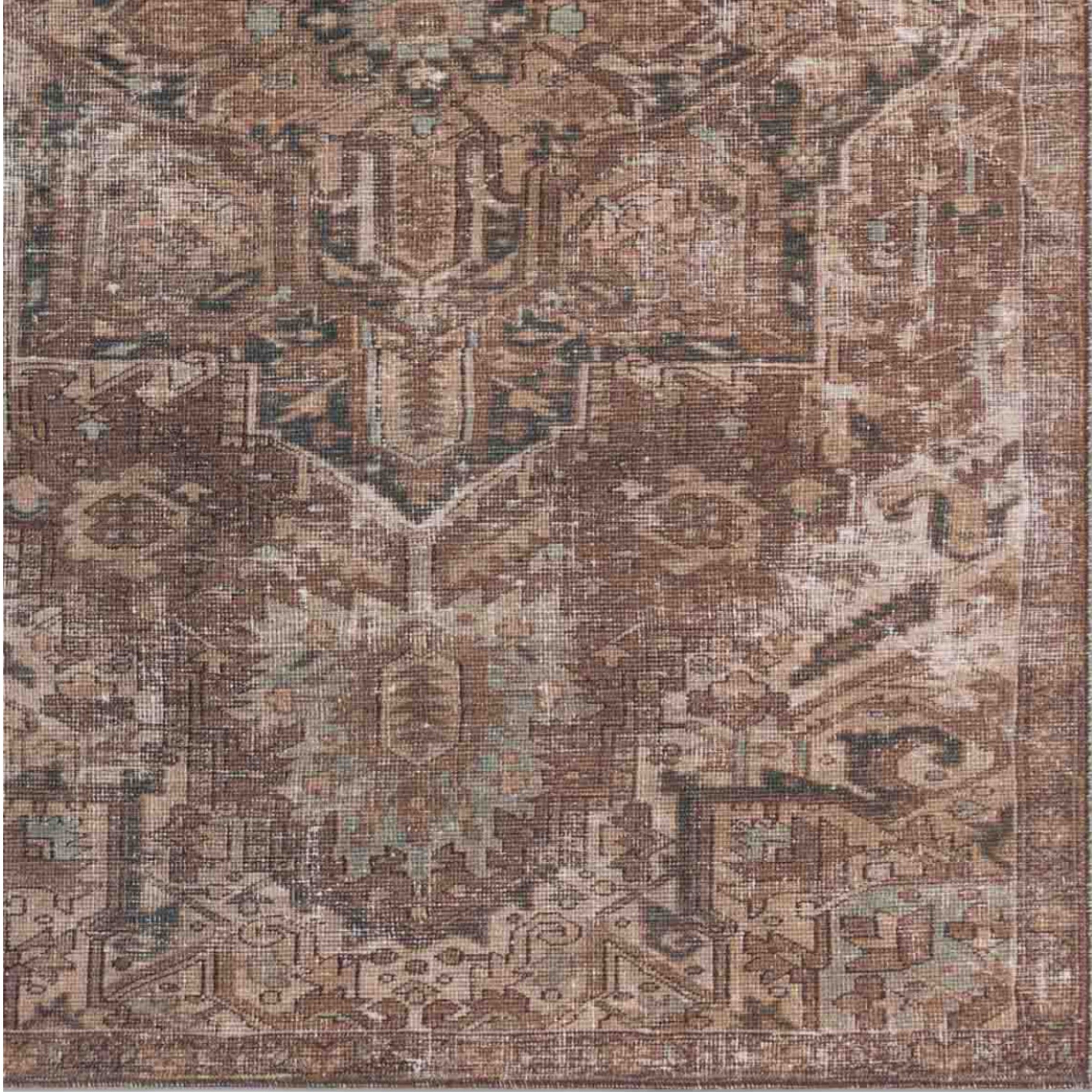 Minita Hold Rug | Tan/Brown