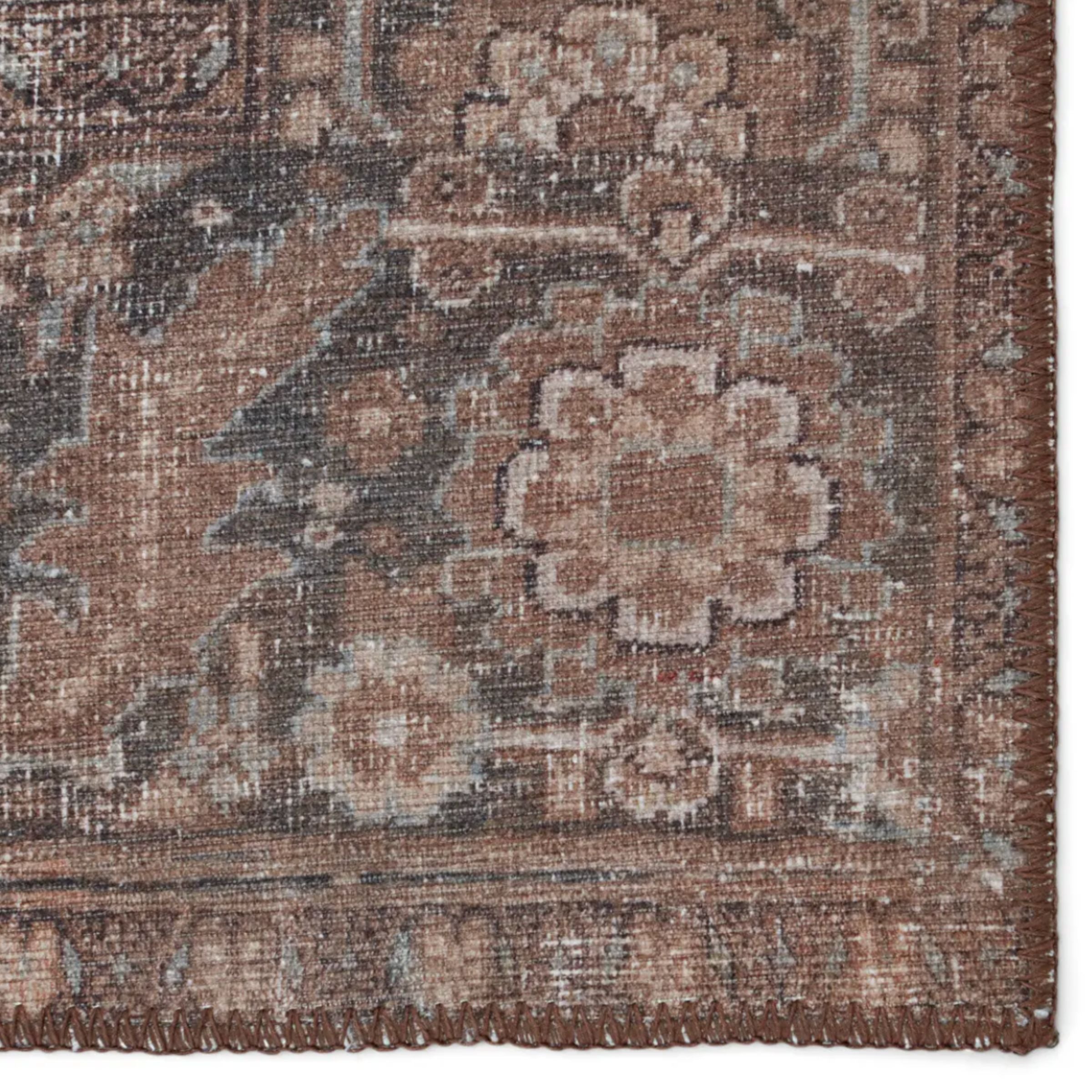 Minita Rug | Brown/ Taupe