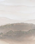 Misty Mountains Hand Painted Canvas