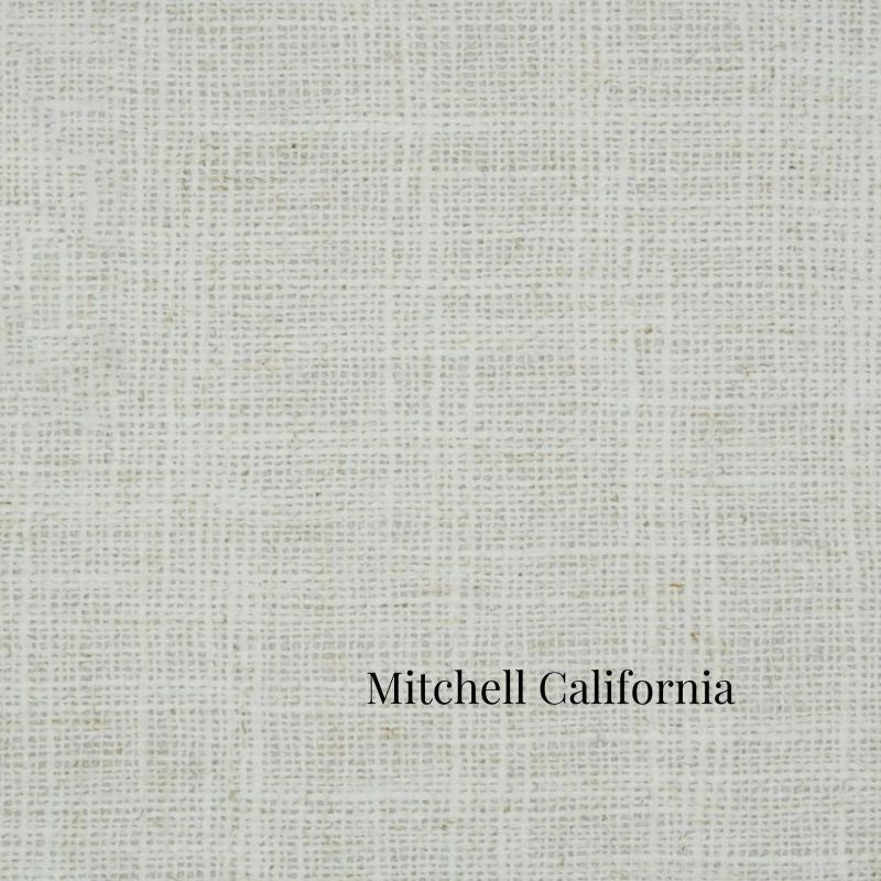 Textured gray fabric with 'Mitchell California' branding in St. Albert