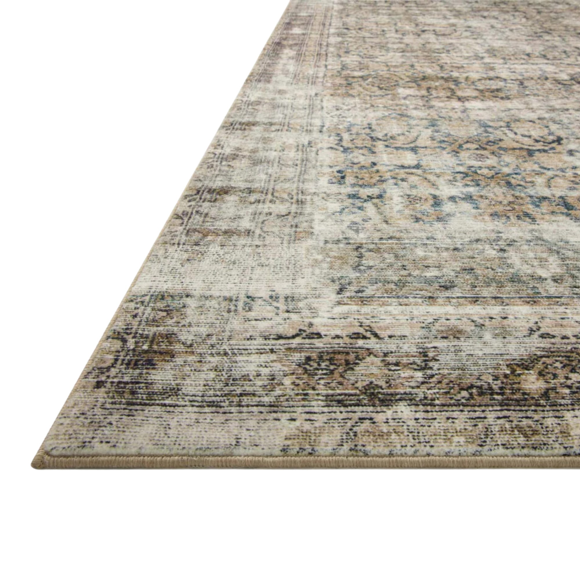 Morgan Rug | Navy/Sand