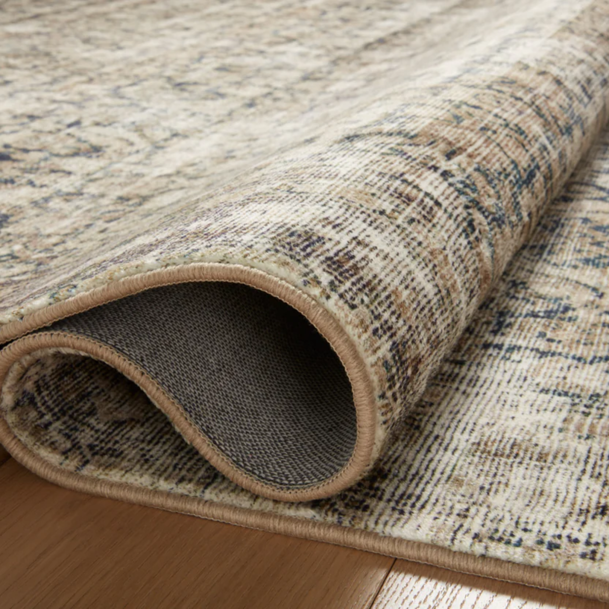 Morgan Rug | Navy/Sand