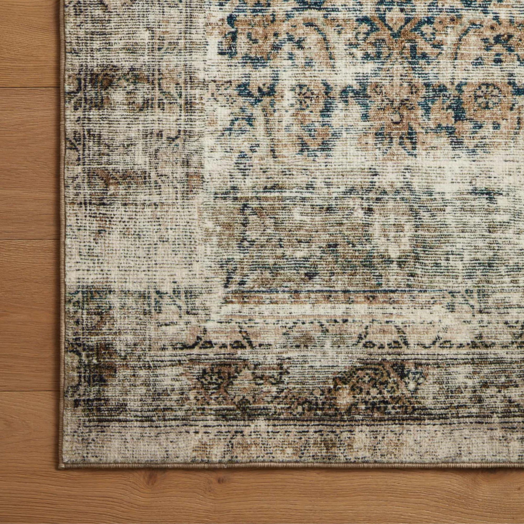 Morgan Rug | Navy/Sand
