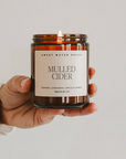 Mulled Cider Amber Jar Candle