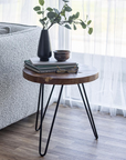 Nate Round Accent Table