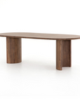 Paden Dining Table | Seasoned Brown Acacia