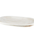 Paulownia Platter | White